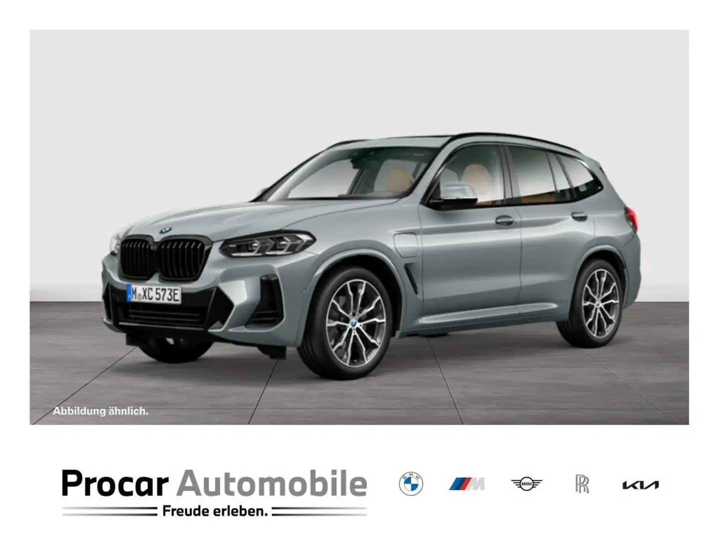 BMW X3 xDrive30e M Sportpaket Head-Up HiFi DAB LED Grau - 1