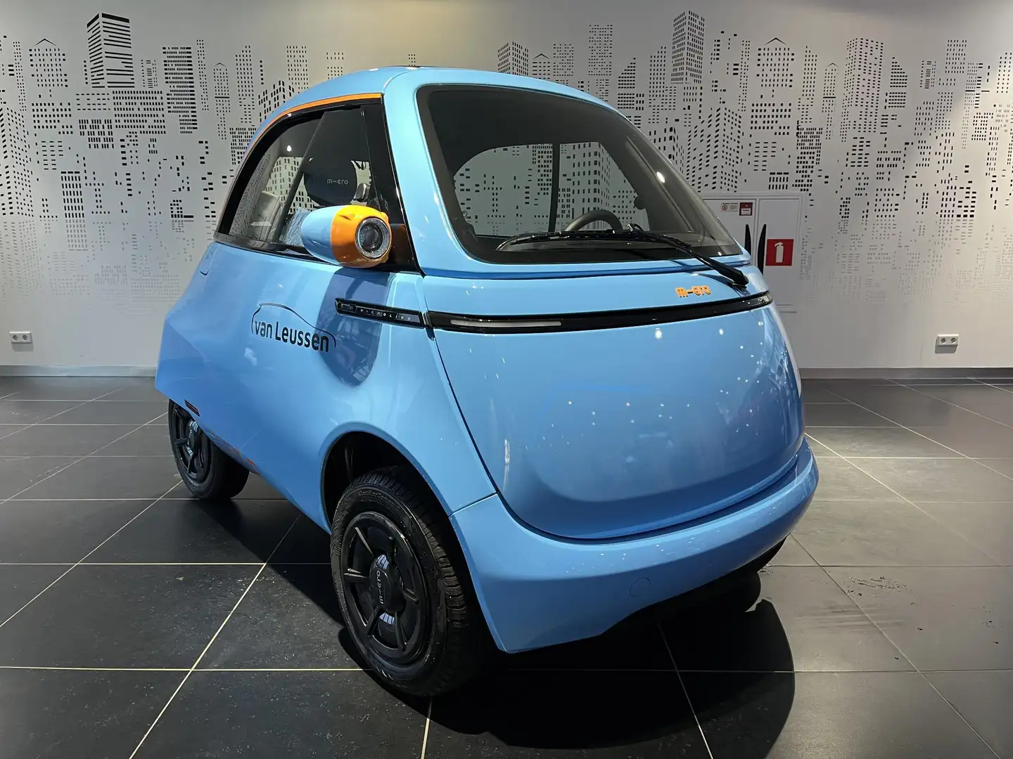 Micro Microlino LITE 45 KM/H ELEKTRISCH 95KM RIJBEREIK! EYECATCHER Negru - 1