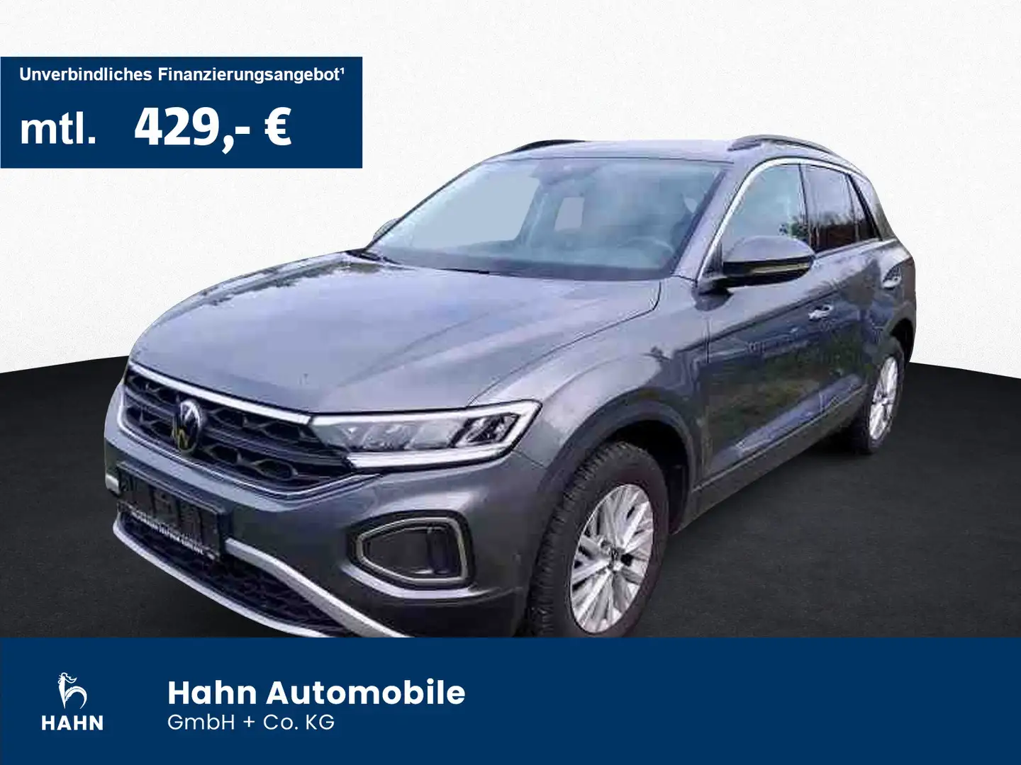 Volkswagen T-Roc 1.5 TSI DSG Life ACC LED Sitzhzg Einparkh Grau - 1