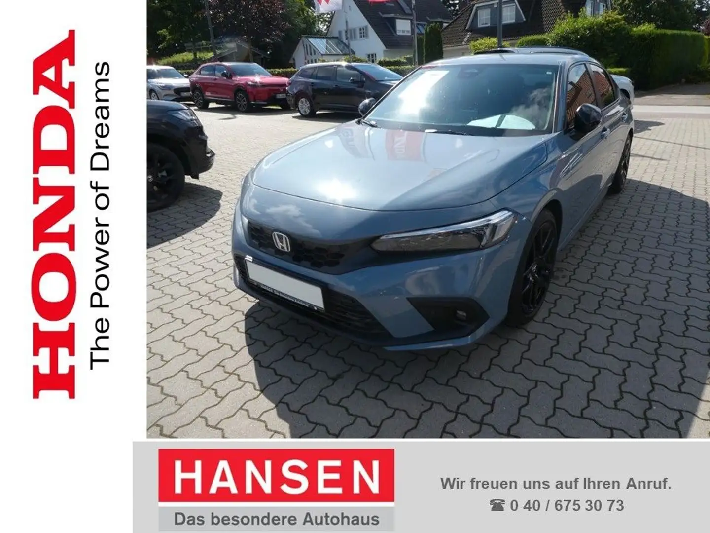 Honda Civic Lim. 5-trg. e:HEV Sport Grau - 1