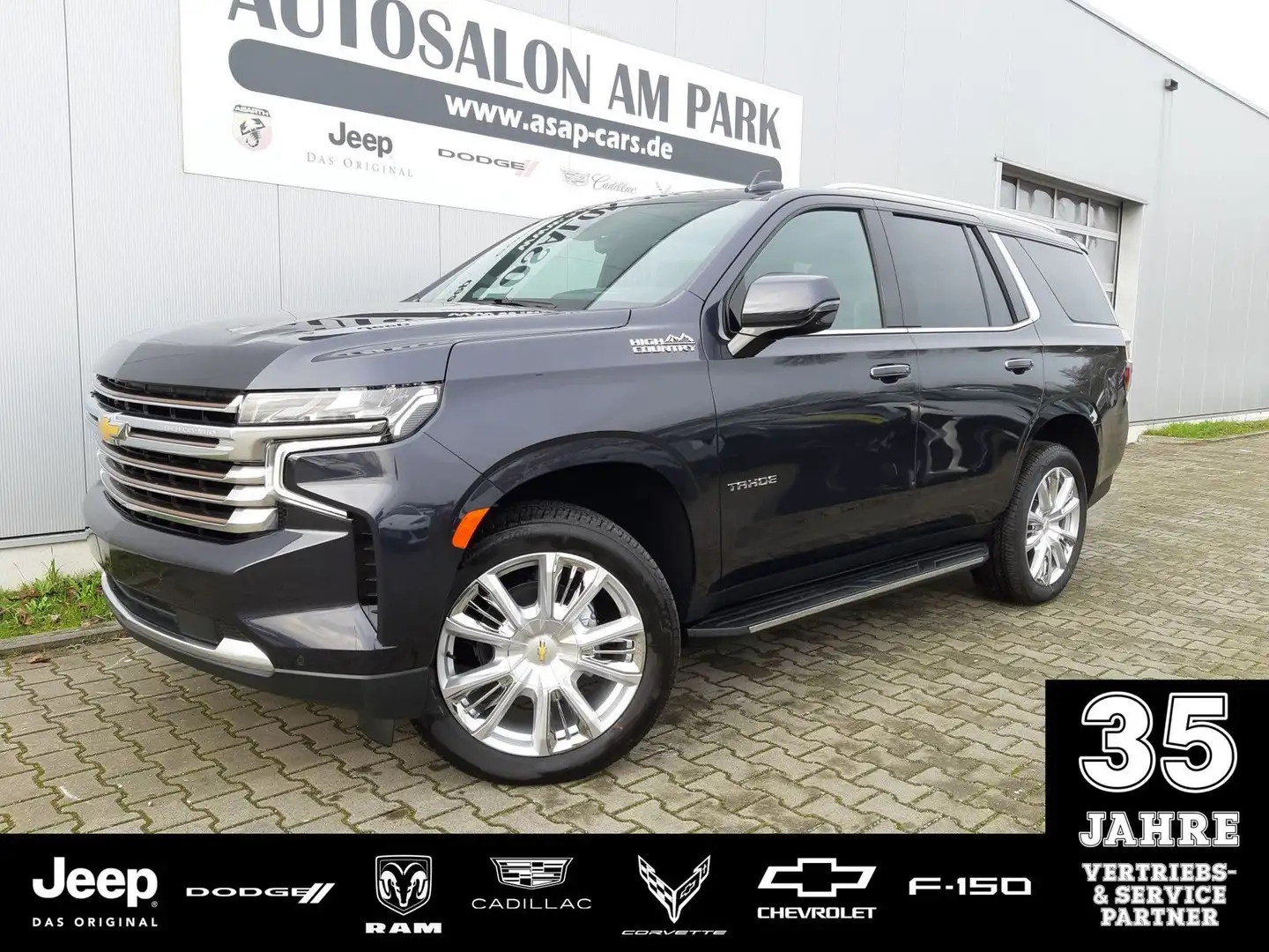 Chevrolet Tahoe Tahoe High Country 6.2 V8 - Pano|7-Sitzer Grigio - 1