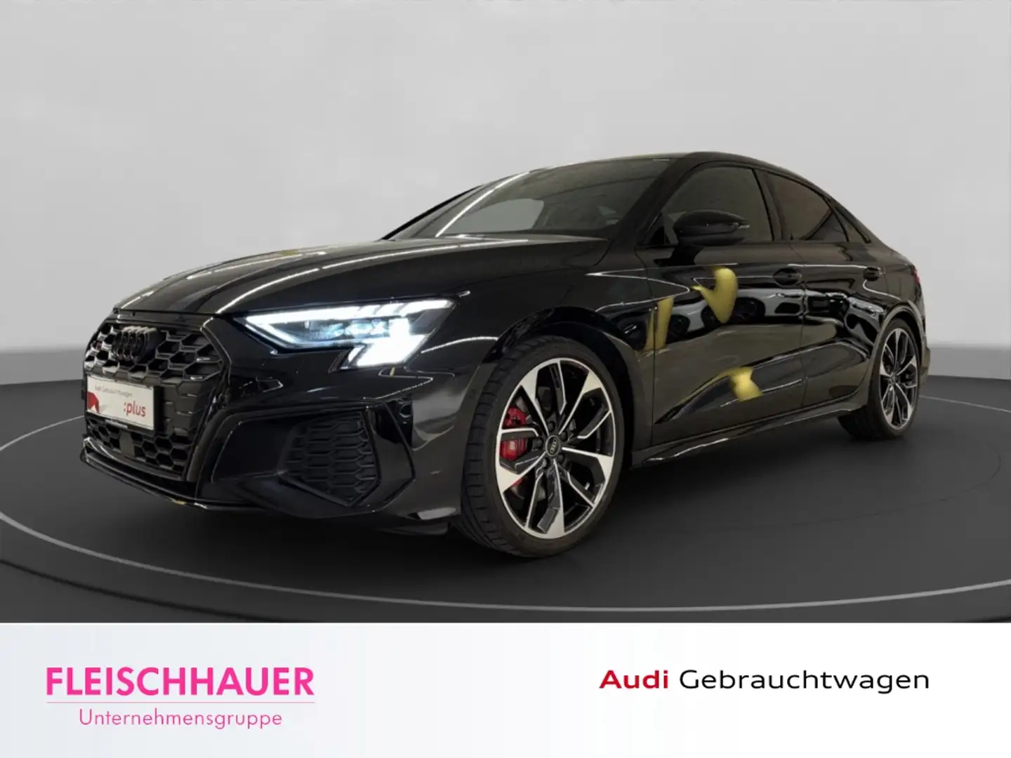 Audi S3 Limousine 2.0 TFSI quattro MATRIX+ACC+NAVI+RFK+B&O Schwarz - 1