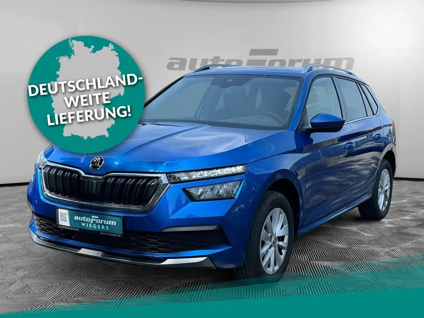 Skoda Kamiq 1,0 TSI Ambition DSG+Kamera+PDC+Virtual Blau - 1