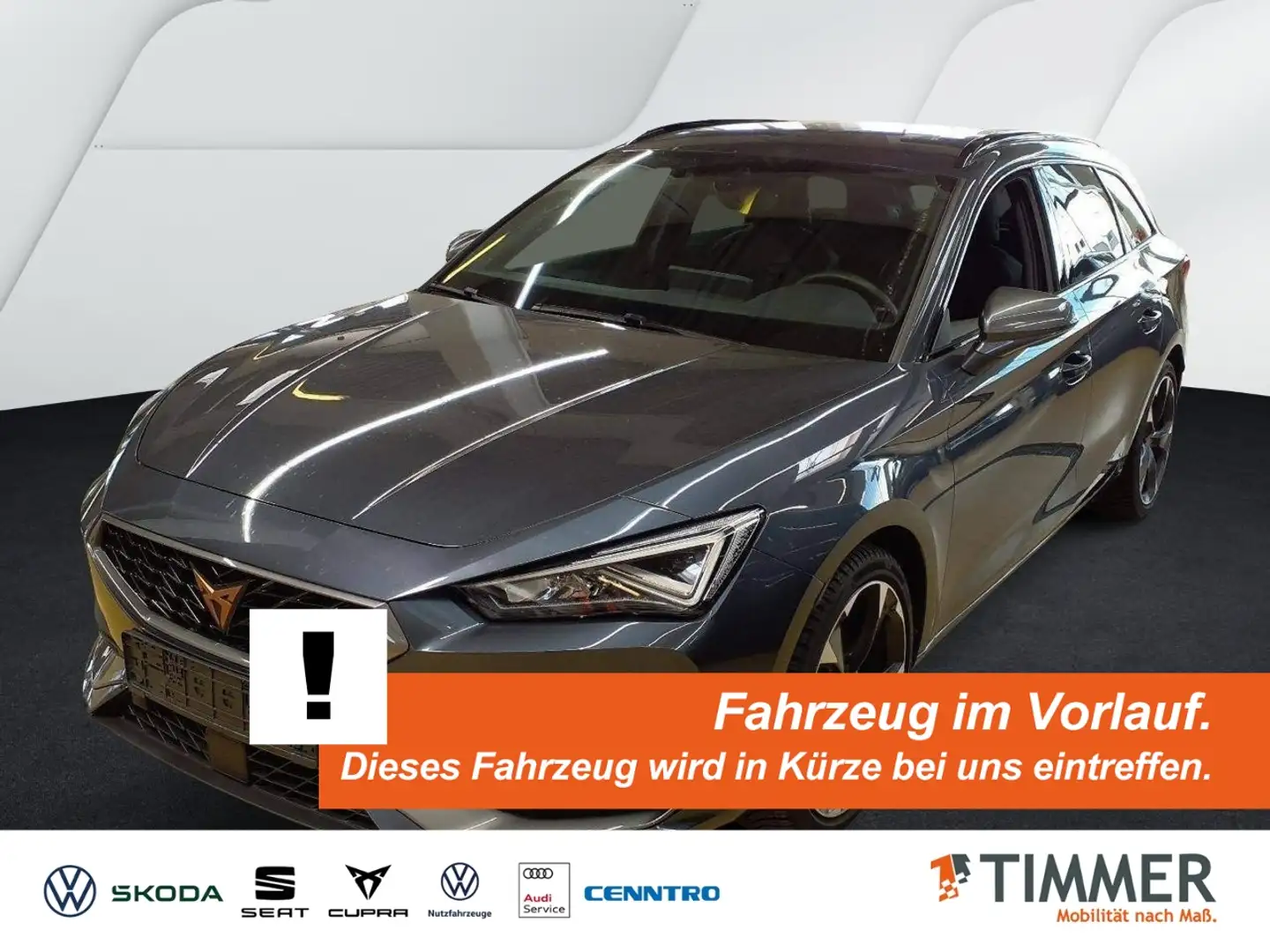 CUPRA Leon Sportstourer 2.0 TDI 150PS DSG *NAVI*ACC*RKAM*LED Grau - 1
