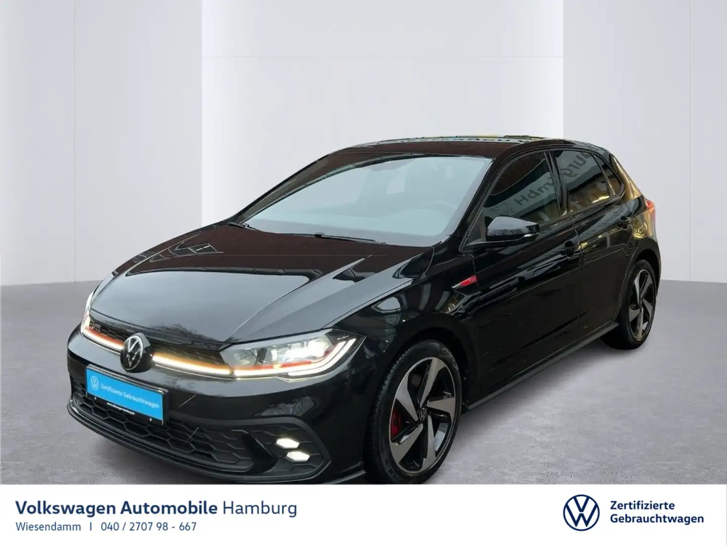 Volkswagen Polo 2.0 TSI GTI DSG PDC LED Navi Sitzhzg Schwarz - 1