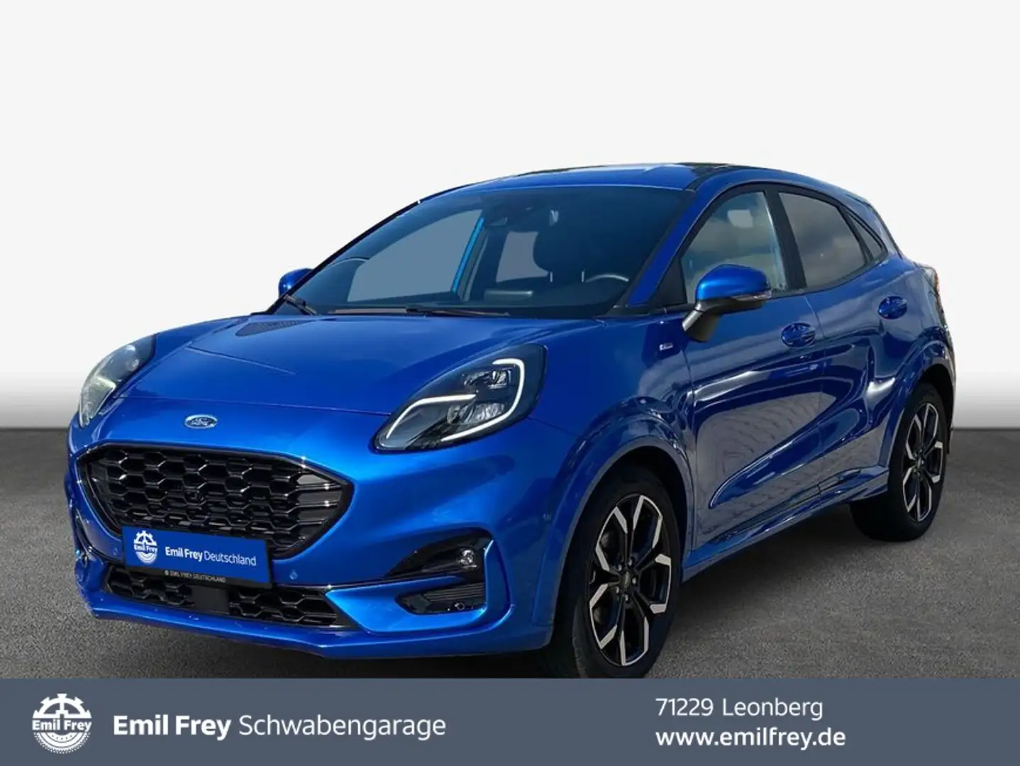 Ford Puma 1.0 Hybrid Aut. ST-LINE X *ACC *RFK *PDC Blau - 1