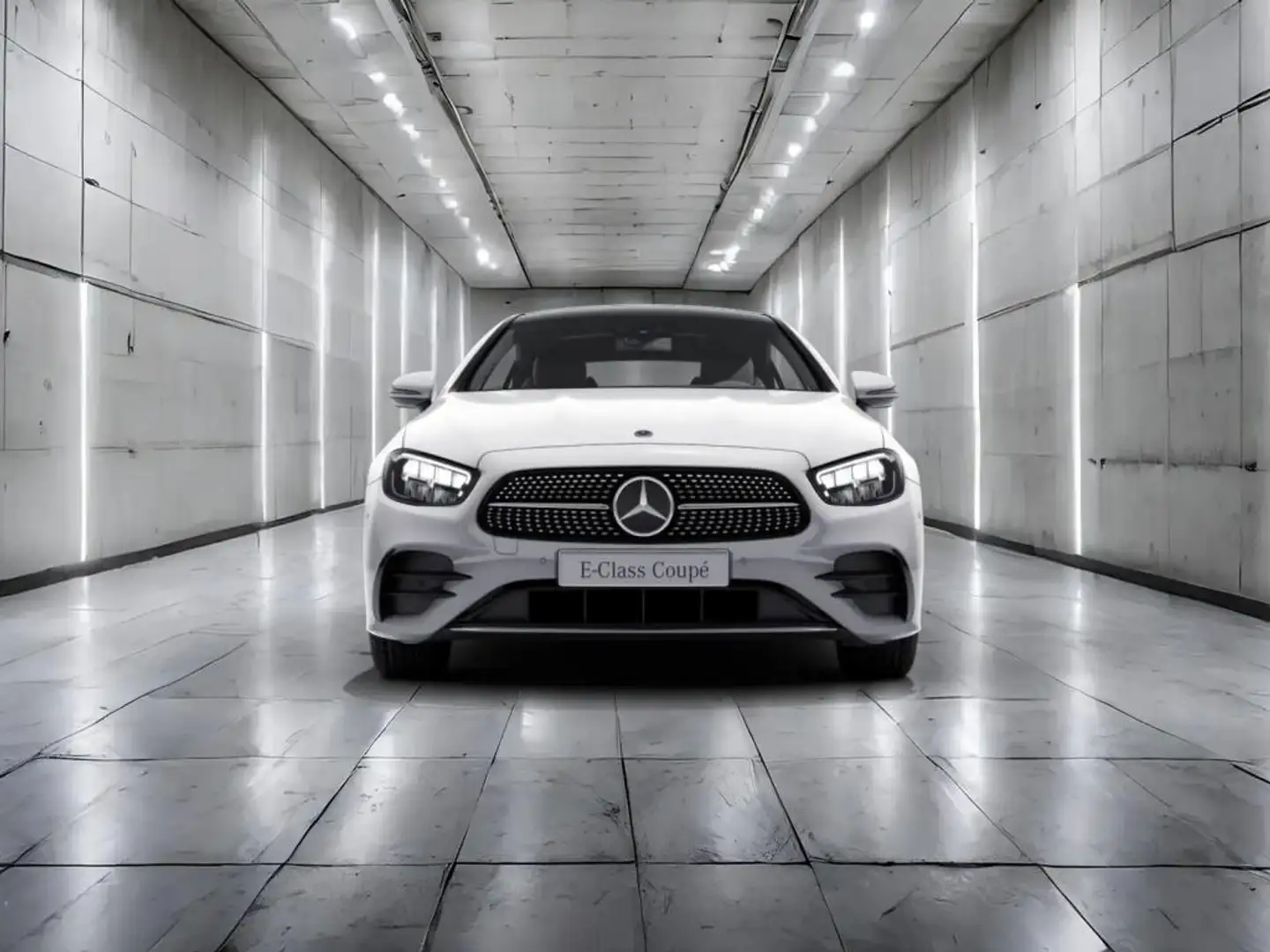 Mercedes-Benz E 300 Coupé AMG+PANO+MEM.+DISTR.+KAM.+LNKR.HZG.+ Weiß - 2