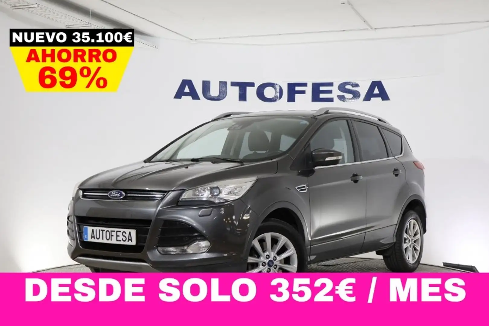 Ford Kuga 2.0 TDCI 4X4 150CV AUTO 5P # BOLA, PARKTRONIC, BLU - 1