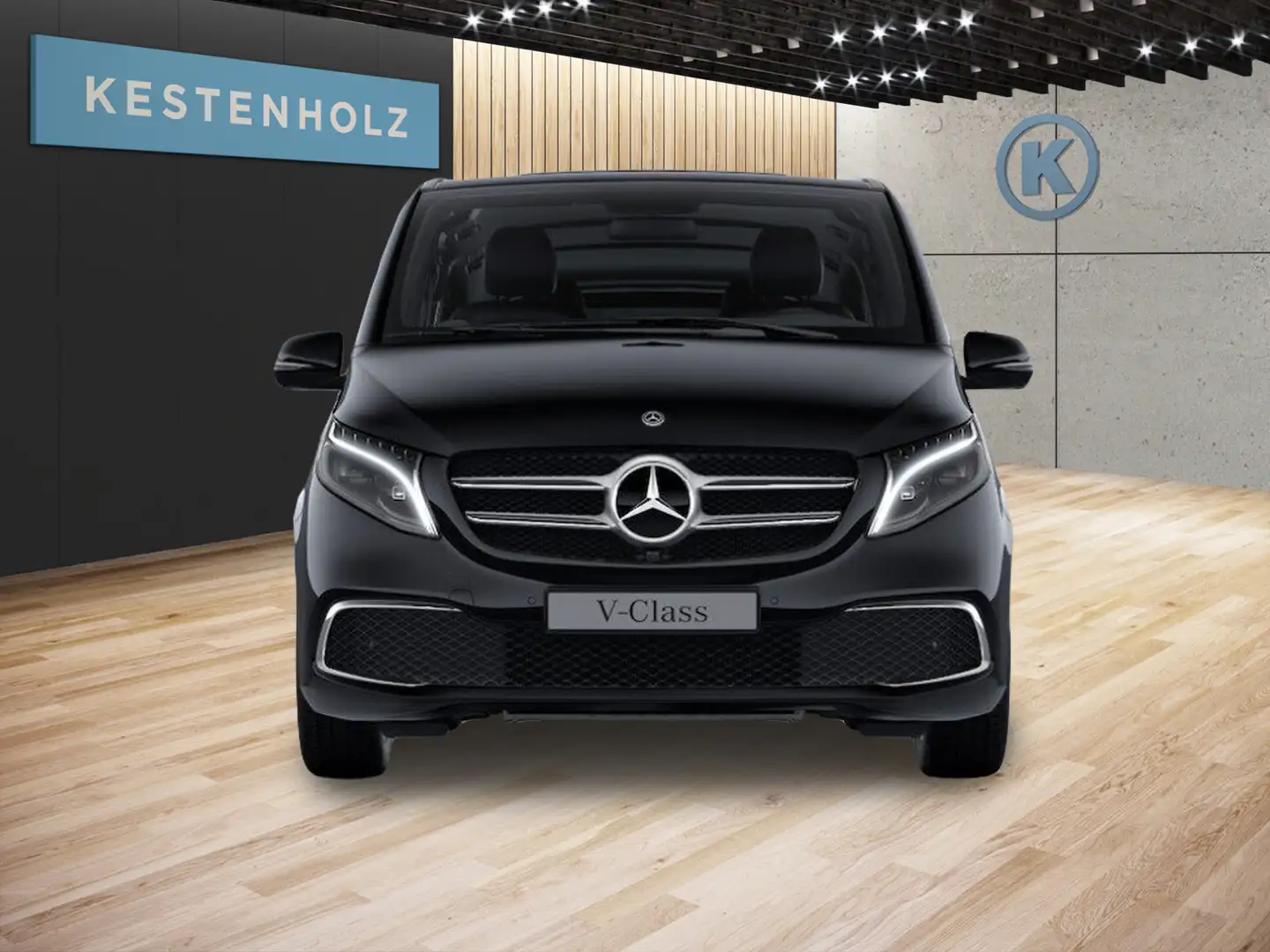 Mercedes-Benz V 300 V 300 d EDITION Extralang *AVANTGARDE*AHK*SHZ* Schwarz - 2