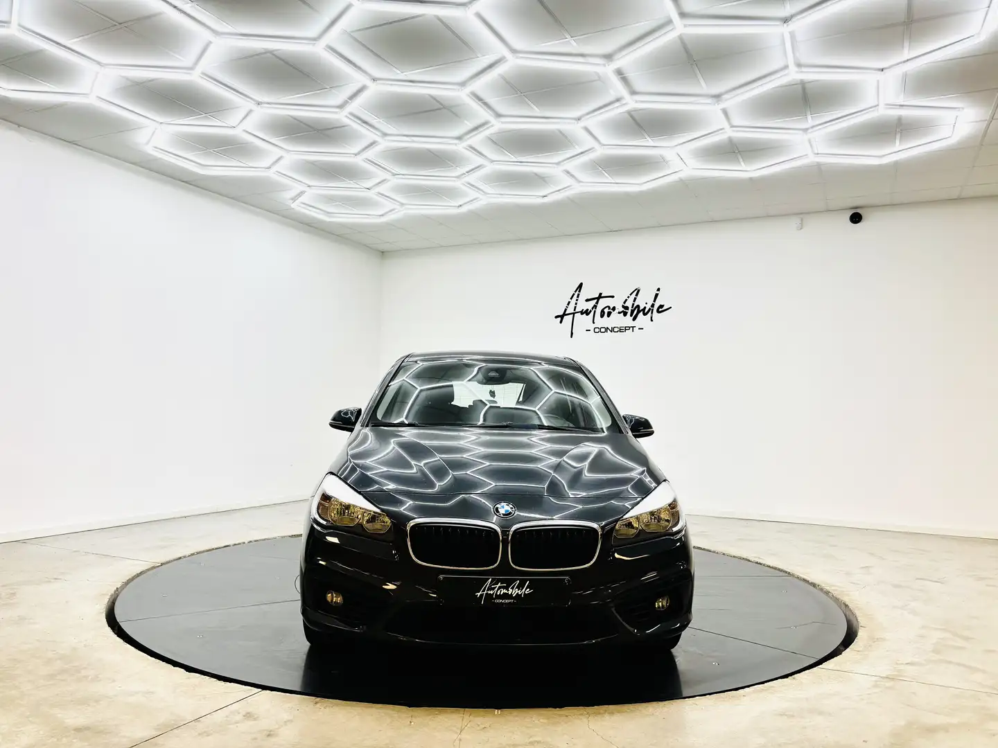 BMW 216 ✅1AN GARANTIE✅GRAND TOURER✅EURO 6B✅CUIR Blau - 2