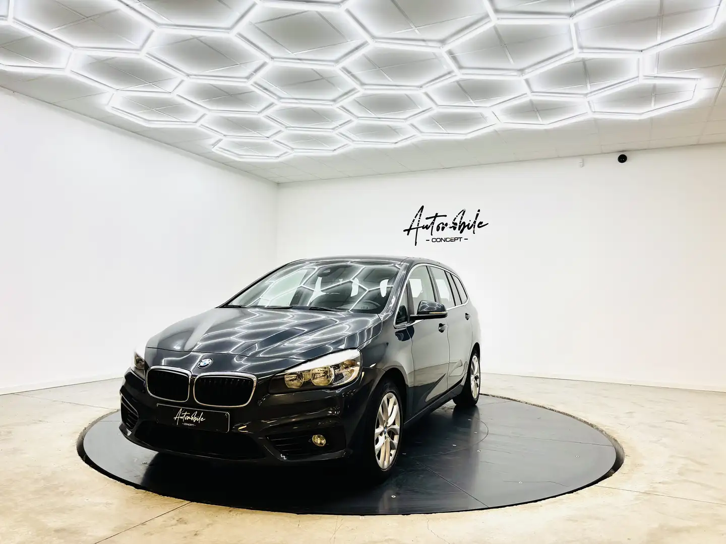 BMW 216 ✅1AN GARANTIE✅GRAND TOURER✅EURO 6B✅CUIR Blau - 1