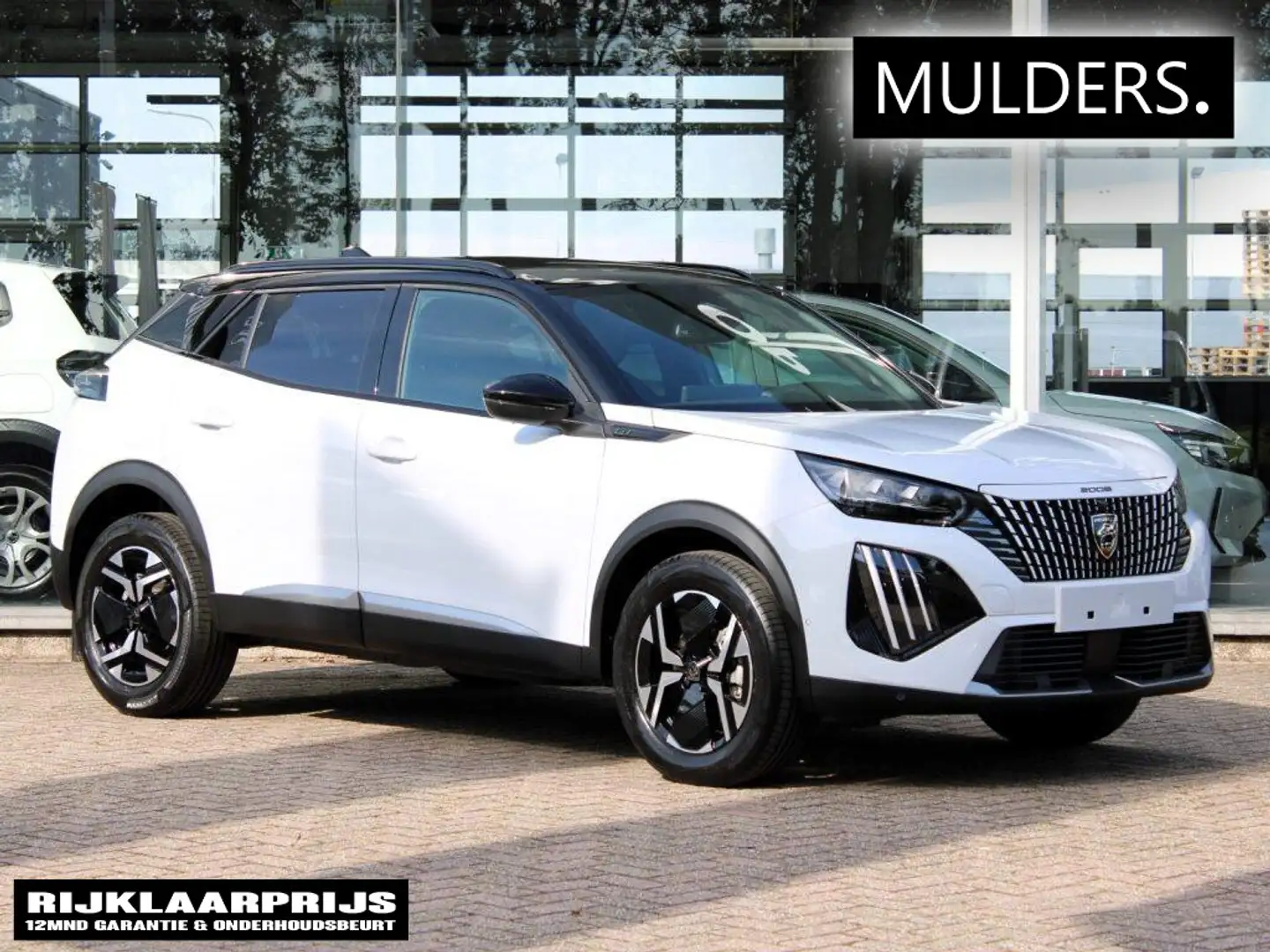 Peugeot 2008 1.2 Hybrid 145 GT VOORRAAD KORTING Wit - 1