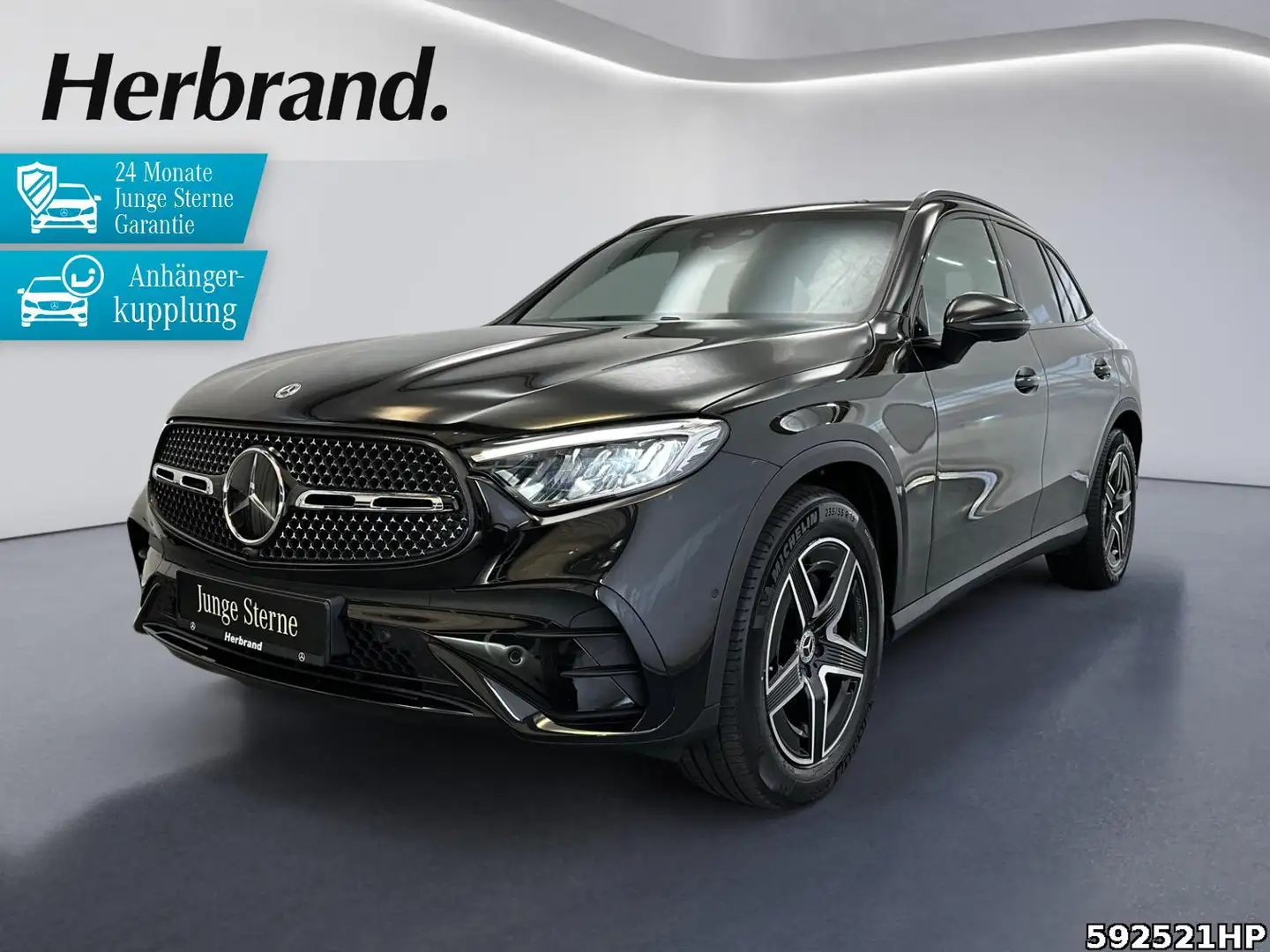 Mercedes-Benz GLC 300 d 4M AMG Night AHK DISTRONIC Schwarz - 1