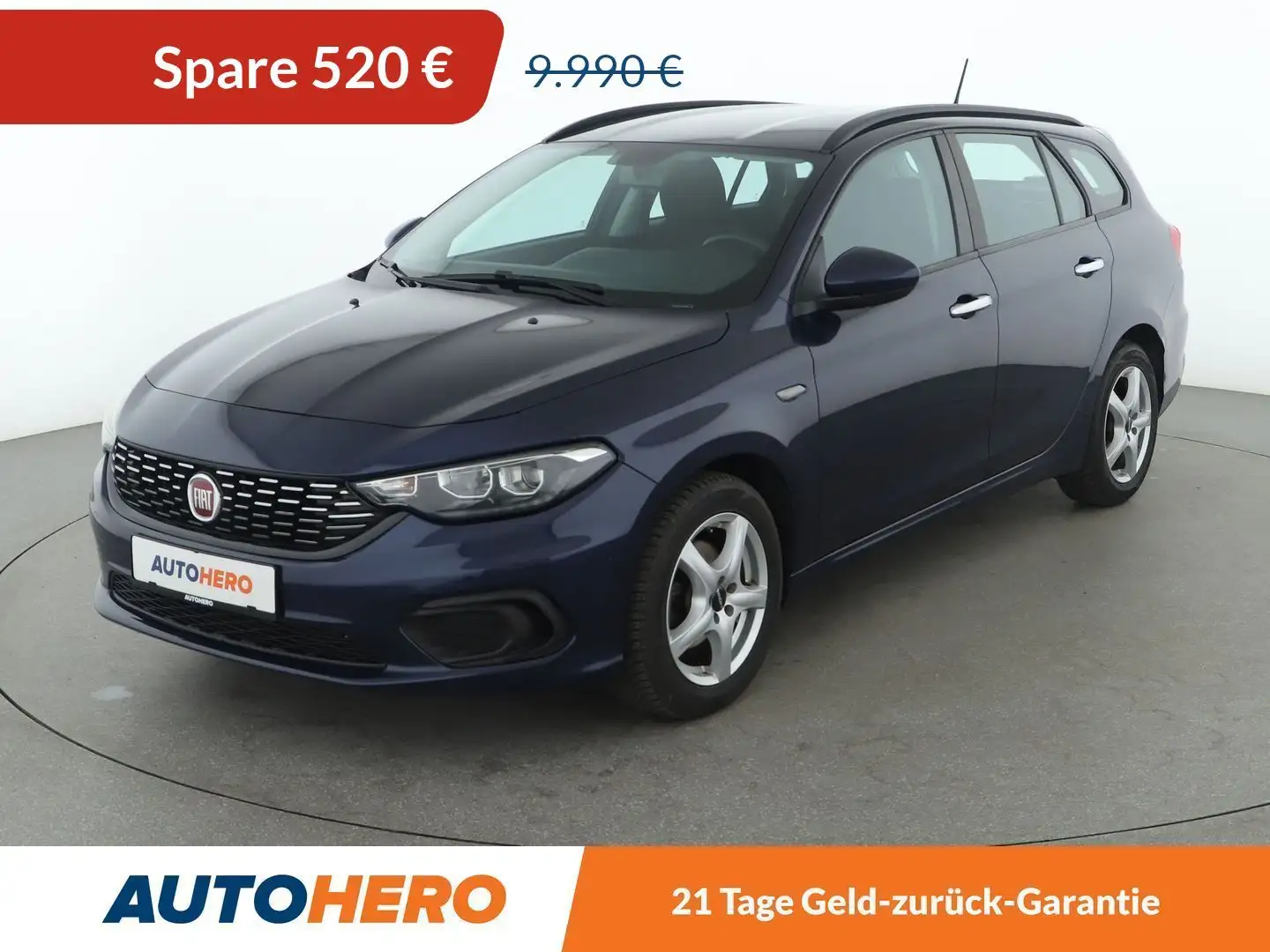 Fiat Tipo 1.6 JTDM Easy*NAVI*PDC*SHZ*AHK*KLIMA*TEMPO* Blau - 1