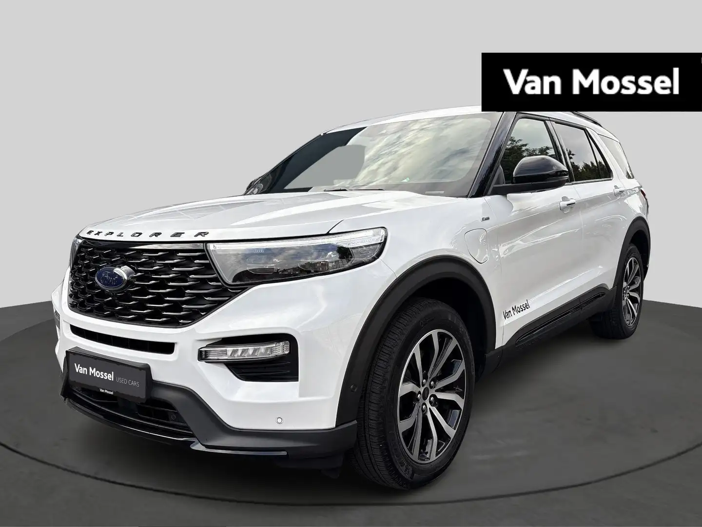 Ford Explorer 457ps PHEV ST-Line|7 Zit|Pano|Trekhaak|FULL Wit - 1