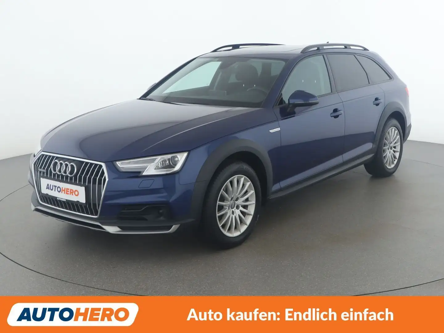 Audi A4 allroad 2.0 TDI quattro Blau - 1