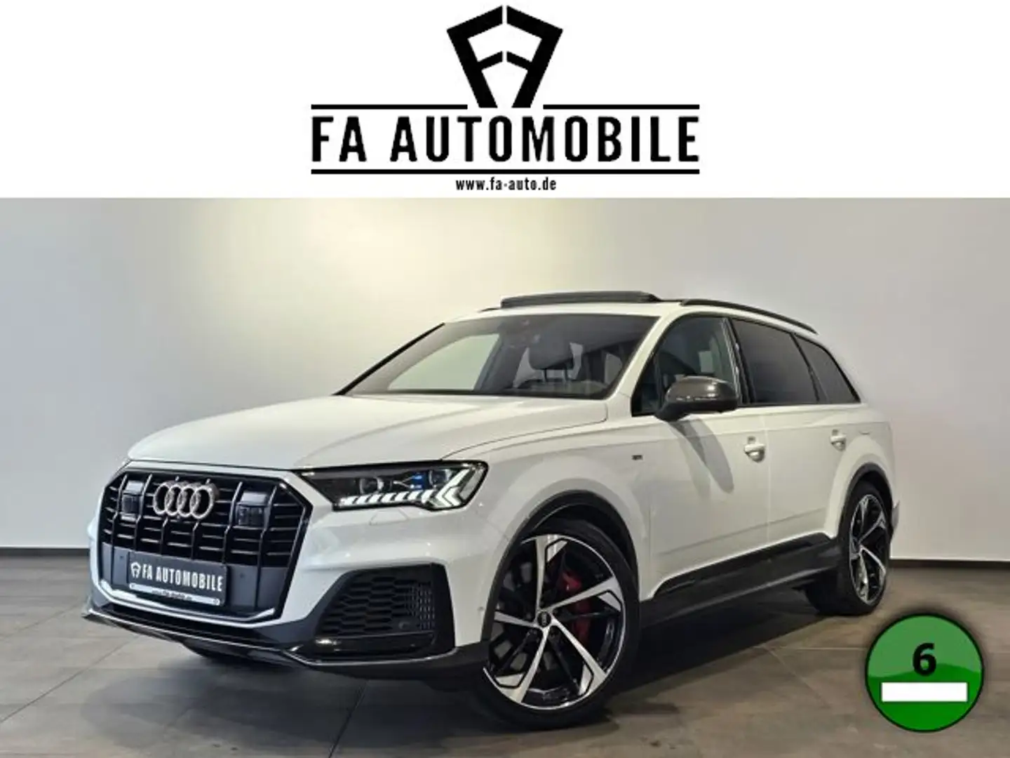 Audi Q7 60 TFSI e S Line Competition 22 Zoll VOLL!!! Bílá - 1