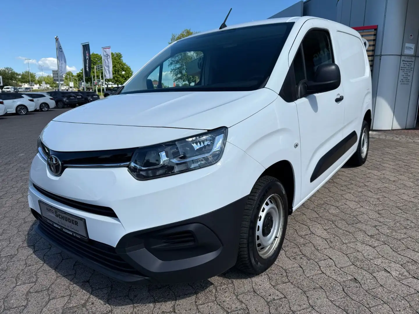 Toyota Proace Diesel Blanc - 1