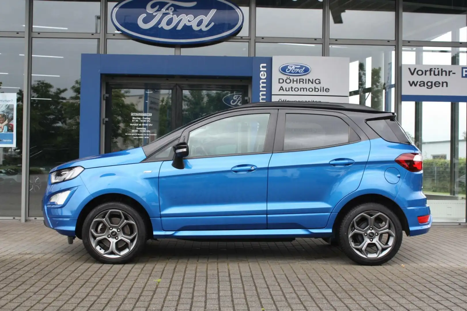 Ford EcoSport EcoSport EcoBoost 125PS ST-Line**LED,TWA,Kamera Blauw - 2