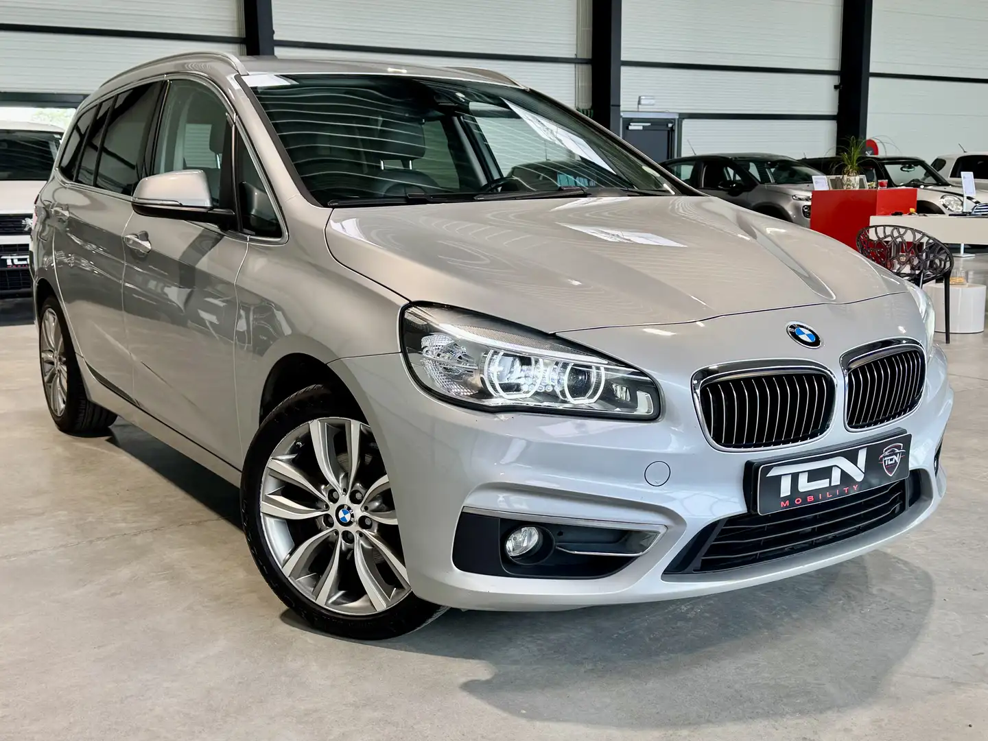 BMW 216 ✅ Gran Tourer - grand ecran - carnet d’entret Plateado - 2
