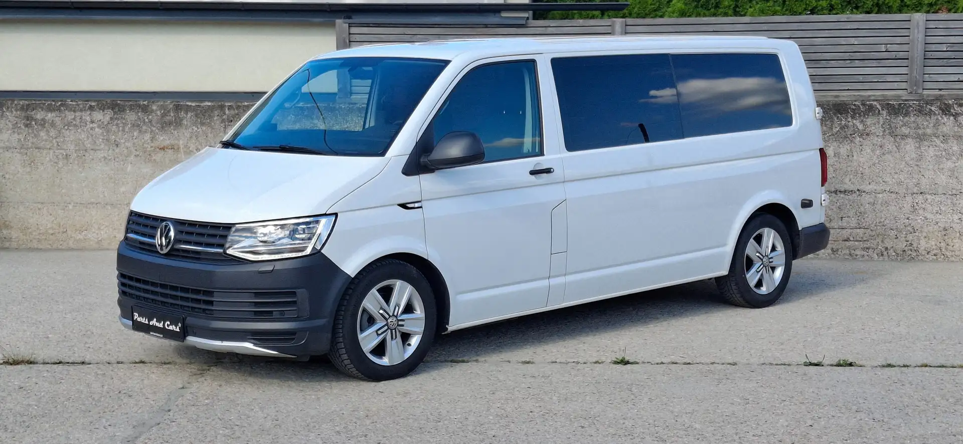 Volkswagen T6 Kombi 2,0TDI LR|MEGA|LED|MUFU|AHK|SI.HZG|PDC|KAM Weiß - 1