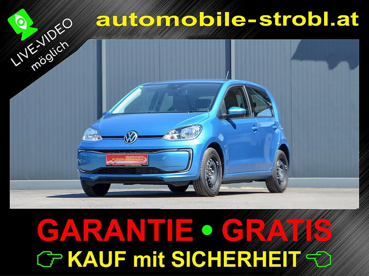 Volkswagen up! e-up! Move 32,3kWh (mit Batterie)*CCS*Klimatr.*... Blau - 1
