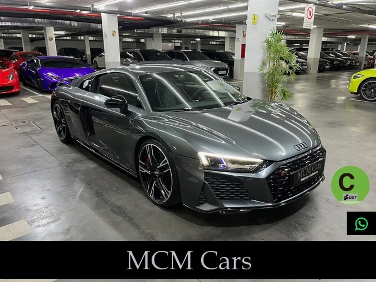 Audi R8 V10 FSI Performance quattro S tronic 456kW Gris - 1