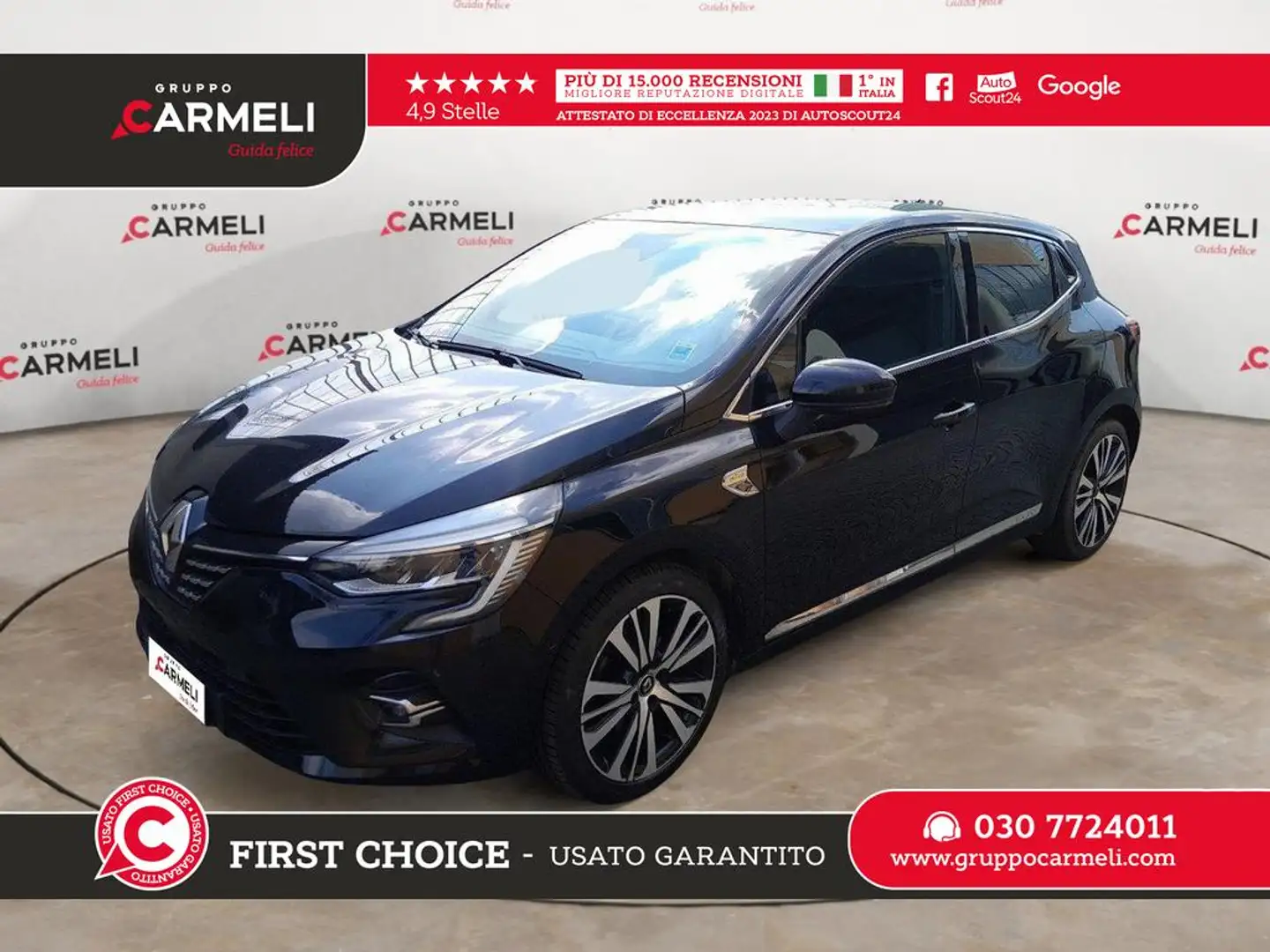 Renault Clio 1.3 tce Initiale Paris 130cv edc Fap Noir - 1