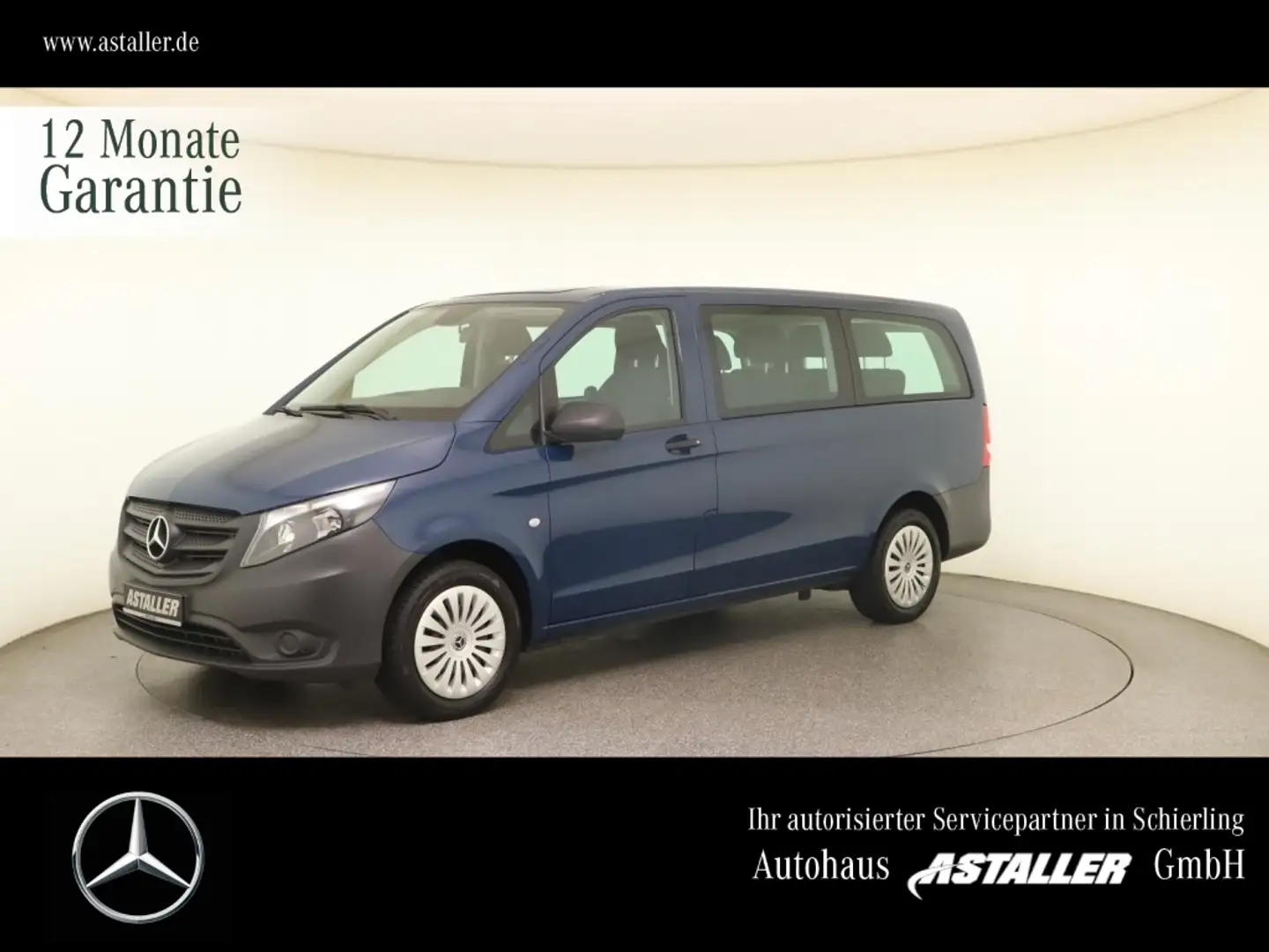 Mercedes-Benz Vito 114 CDI Tourer PRO Lang L2 DAB+Kam+Navi+SHZ Blue - 1