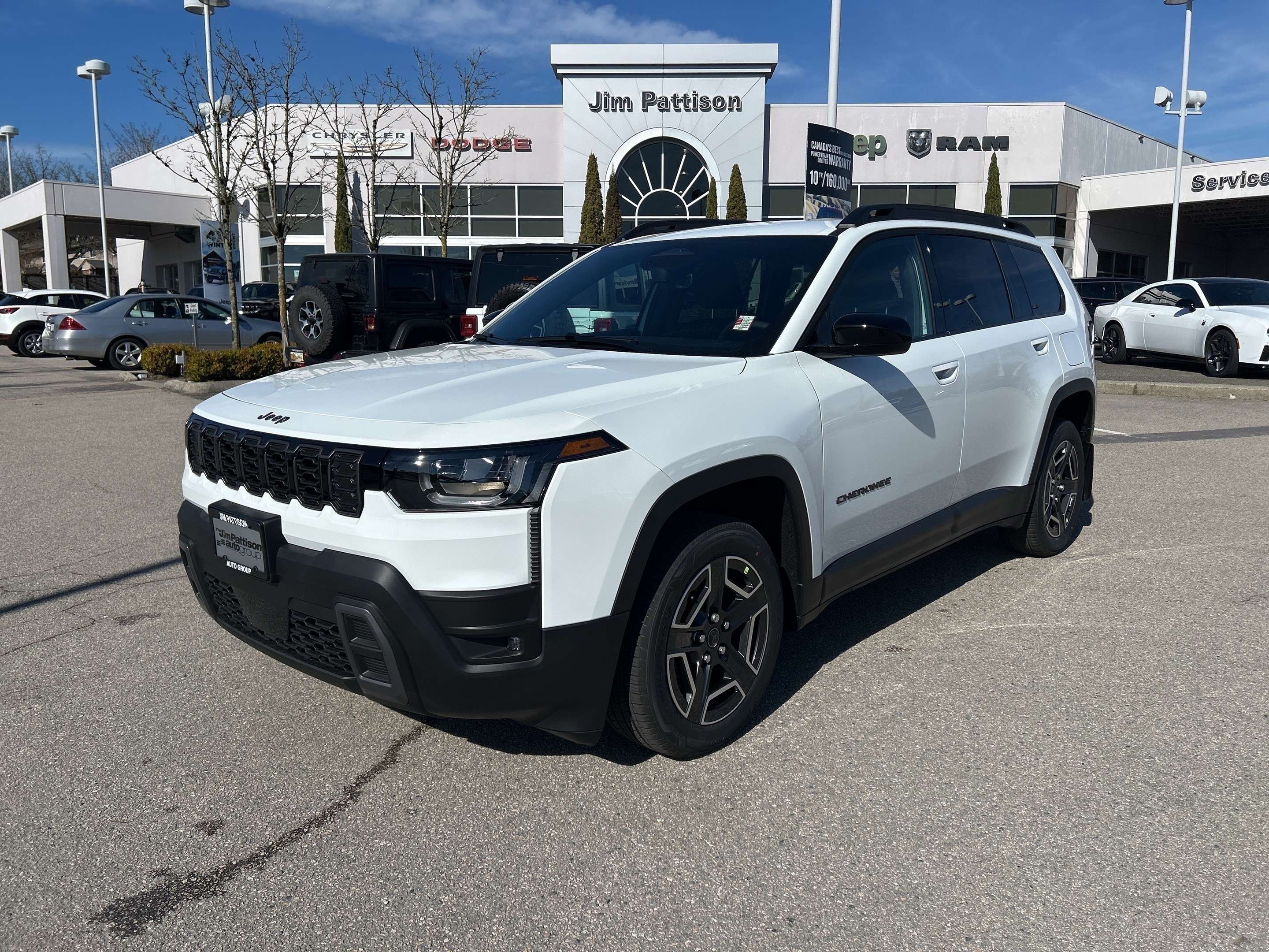 White 2026 Jeep Cherokee SUV / Crossover Four-Wheel Drive Automatic