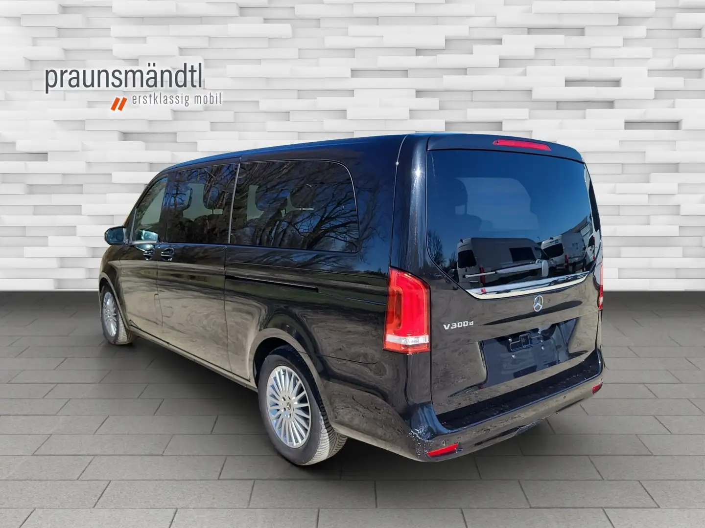 Mercedes-Benz V 300 d Avantgarde extralg. Standhei. 8-Sitze Schwarz - 2