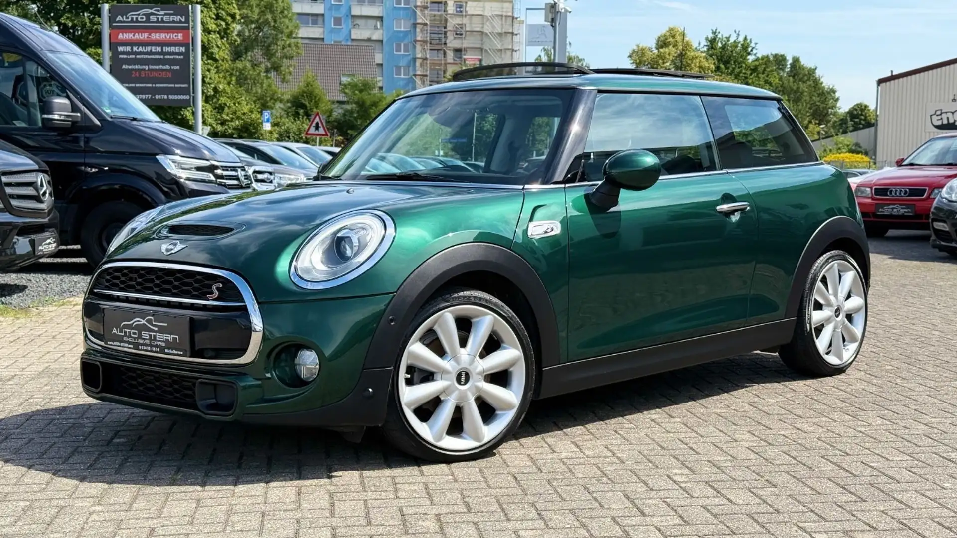 MINI Cooper S COOPER S NAVI CHILLI PANO LEDER LED 1.HAND 18" Verde - 1