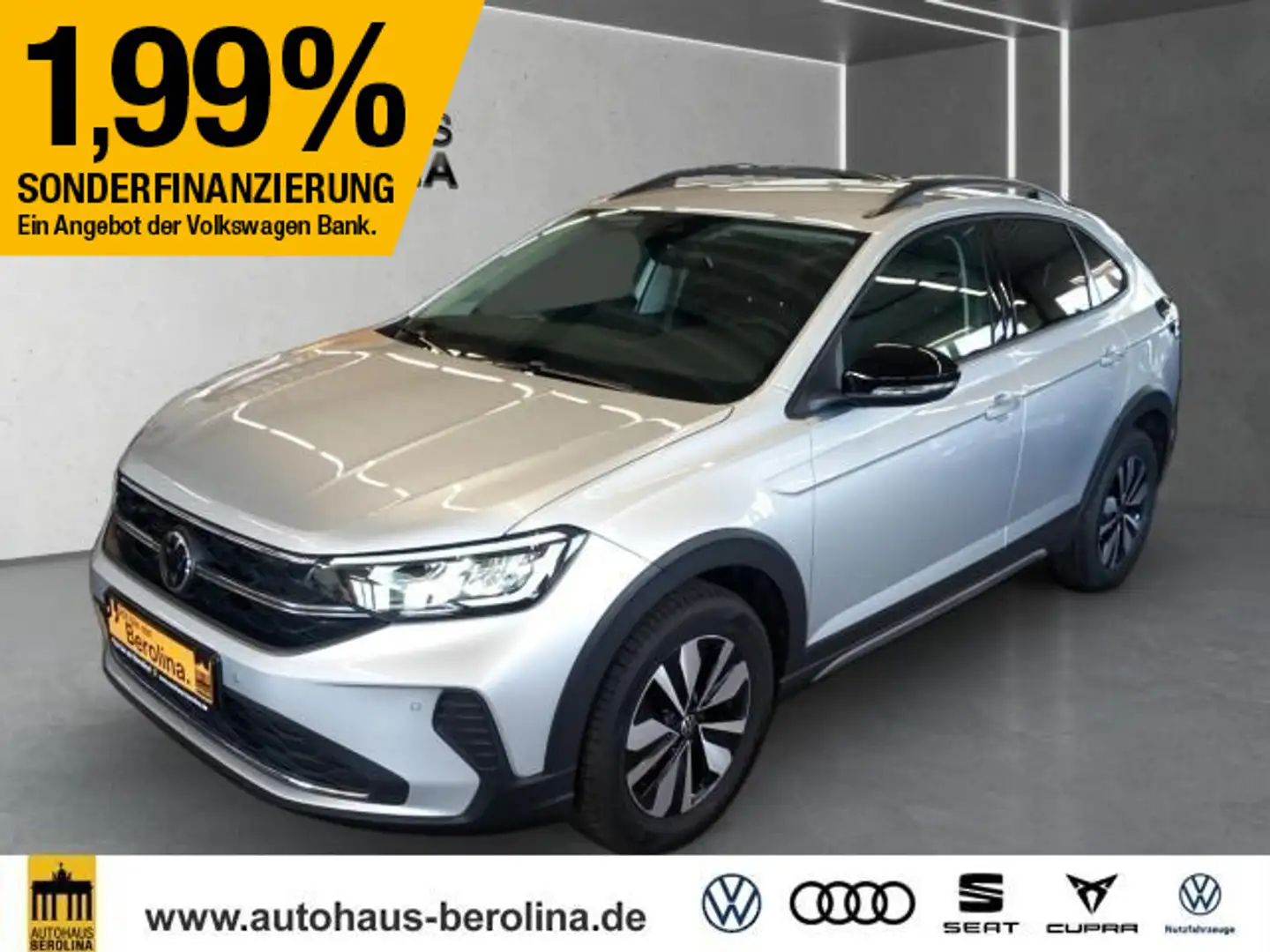 Volkswagen Taigo 1.0 TSI Goal DSG *Digi.C-Pro*R-CAM*ACC* Argento - 2