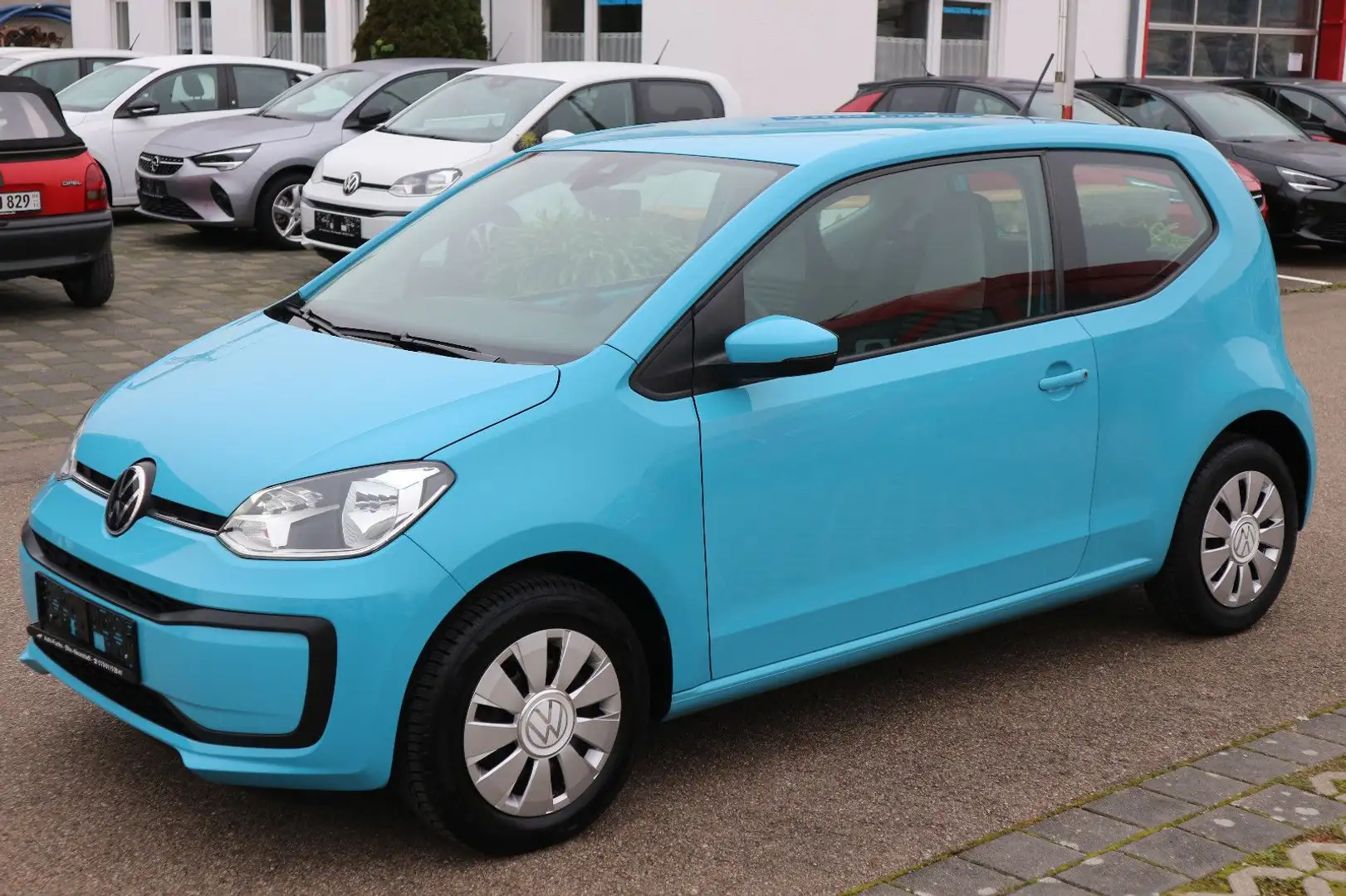 Volkswagen up! 1.0 MPI Klima Radio TÜV & SERVICE NEU Azul - 1