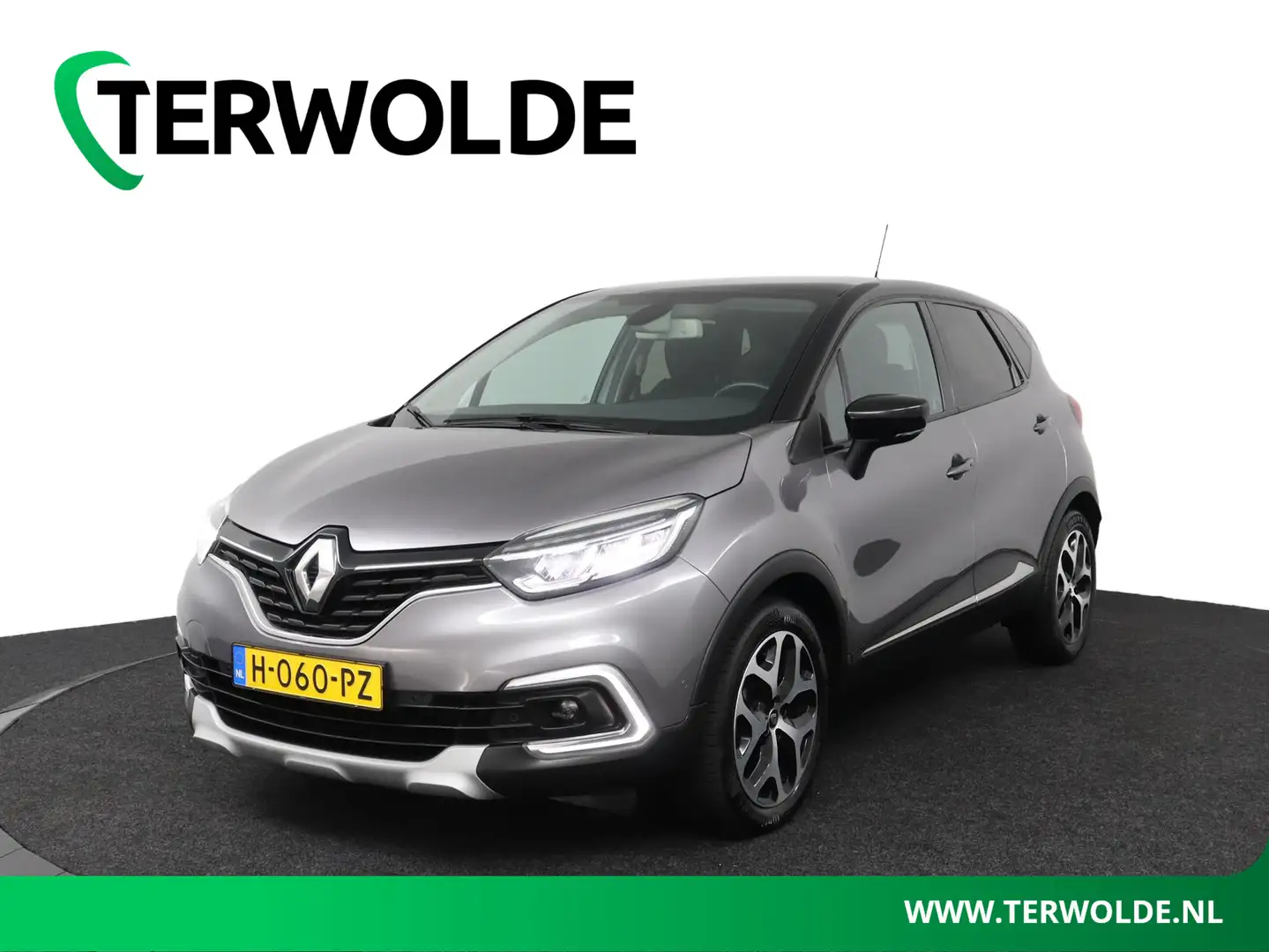 Renault Captur 1.3 TCe Version S | Automaat | Navigatie | Schuifd Grijs - 1