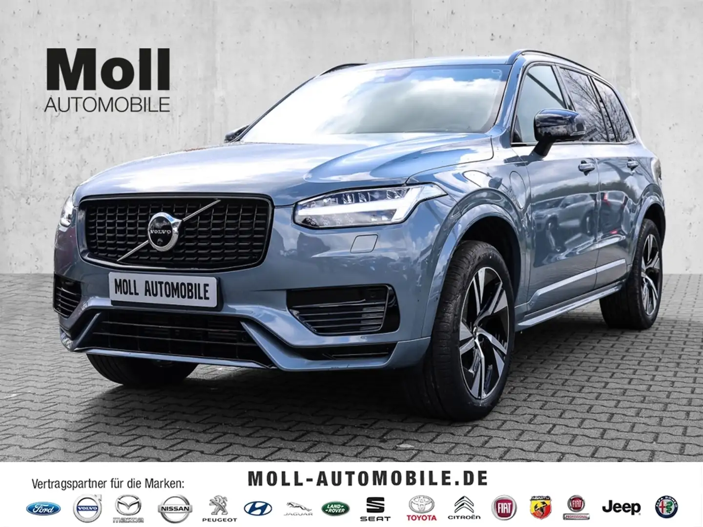 Volvo XC90 R Design Edition Recharge AWD T8 Twin Engine EU6d siva - 1