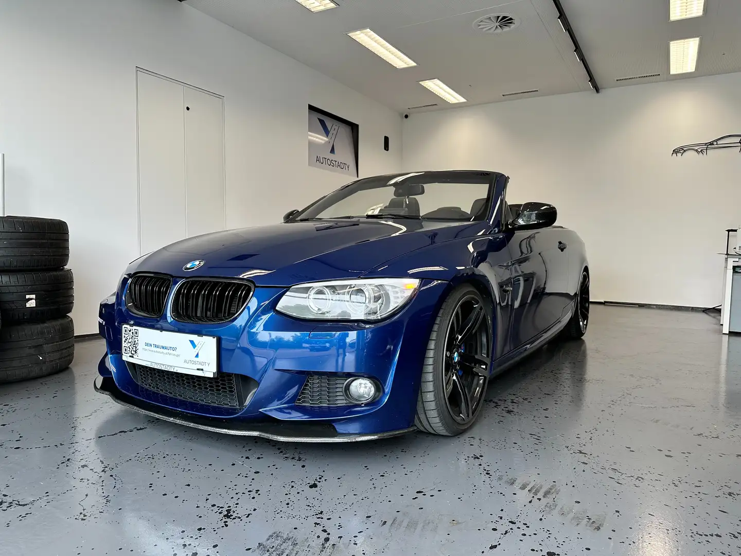 BMW 335 Cabrio in Blau gebraucht in Fußach für € 30 990