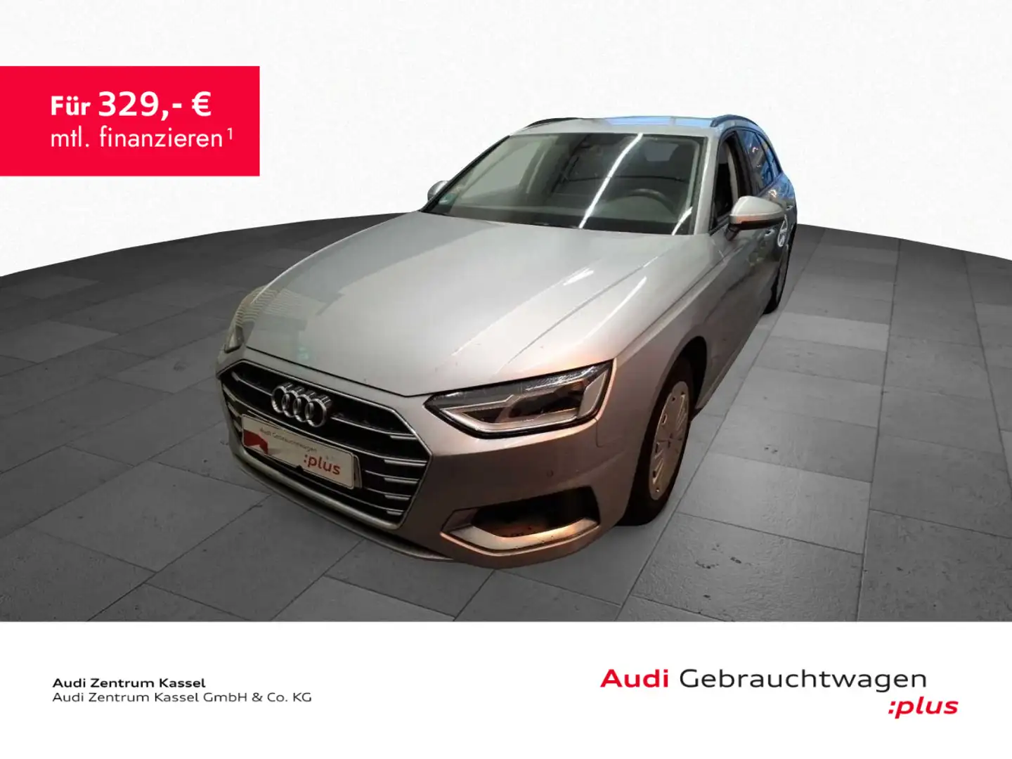 Audi A4 35 TDI LED Navi Kamera Klima Carplay Silber - 1