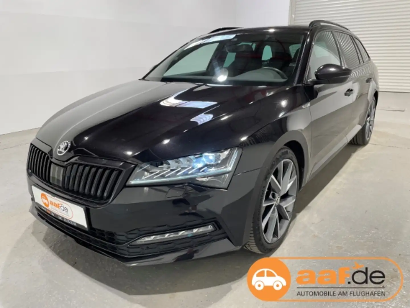 Skoda Superb Combi 2.0 TDI DSG Sport Line EU6 Leder LED ACC Negro - 1