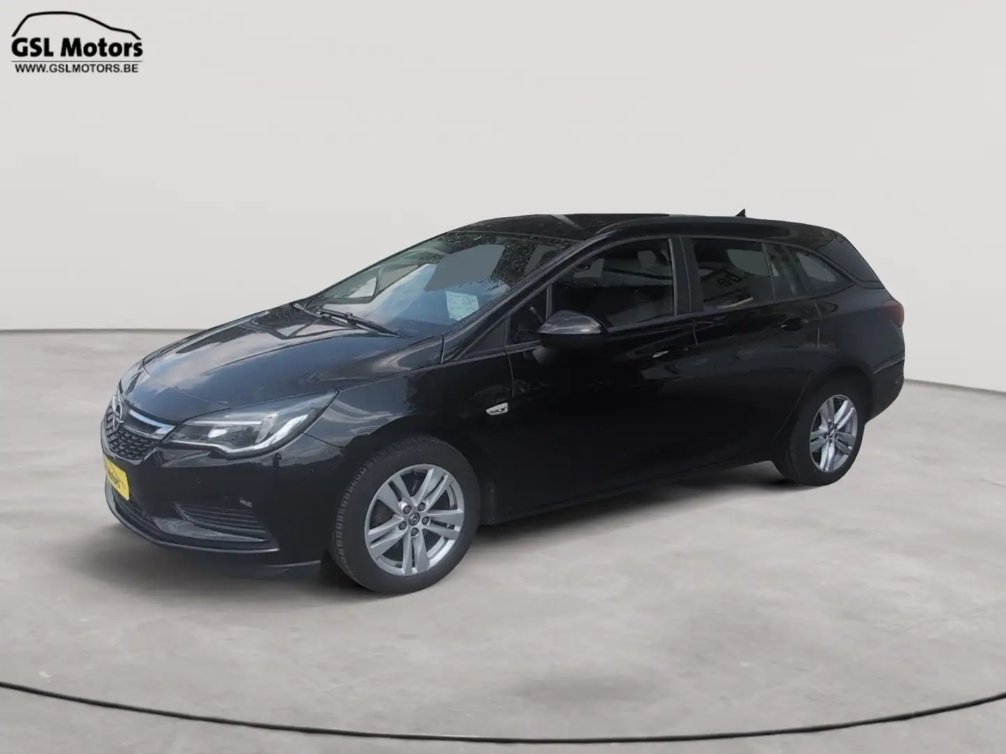 Opel Astra 1.6CDTi 110cv noir 01/19 Airco GPS Cruise Capteurs Noir - 1