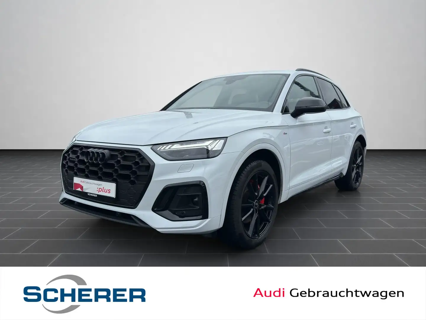 Audi Q5 S line 40 TDI quattro S tronic NAVI MATRIX Weiß - 1