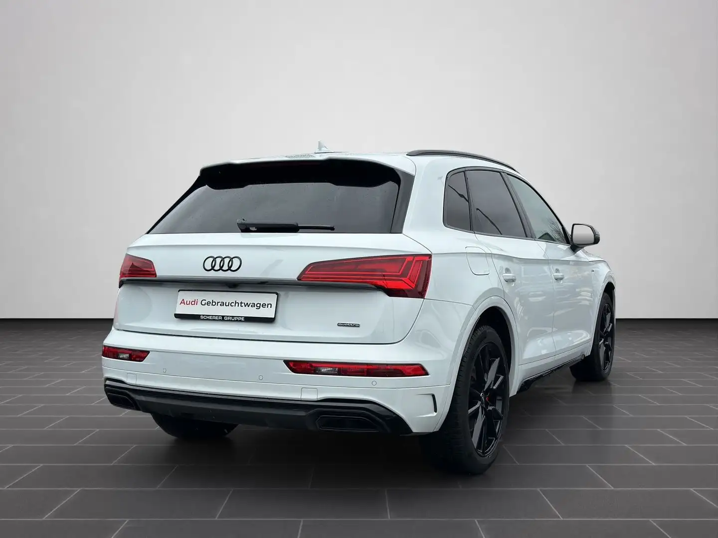 Audi Q5 S line 40 TDI quattro S tronic NAVI MATRIX Weiß - 2
