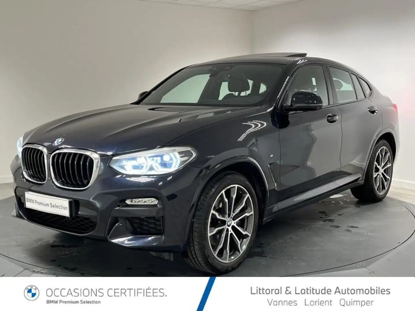 BMW X4 xDrive30d 265ch M Sport Euro6d-T Noir - 1