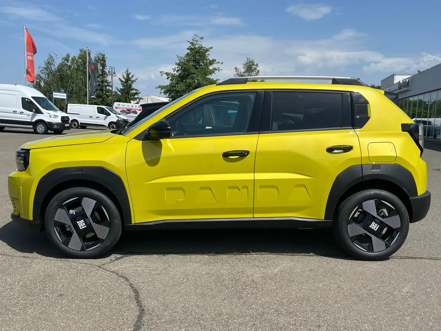 Fiat Grande Panda Hybrid 1.2 DCT-LA PRIMA-sofort Verfügbar! Gelb - 2