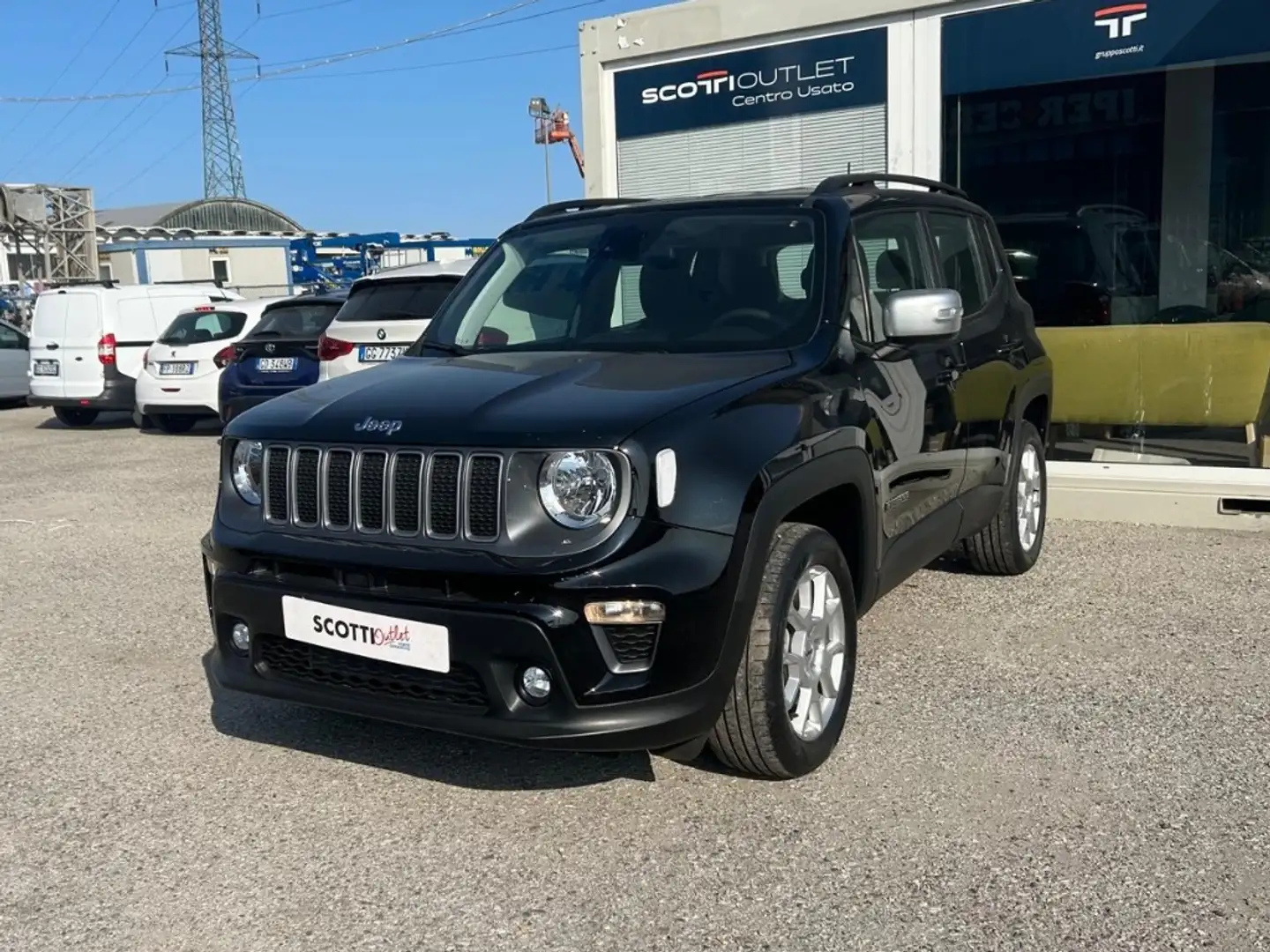 Jeep Renegade Plug-In Hybrid My22 Limited 1.3 Turbo T4 Phev 4xe Nero - 1