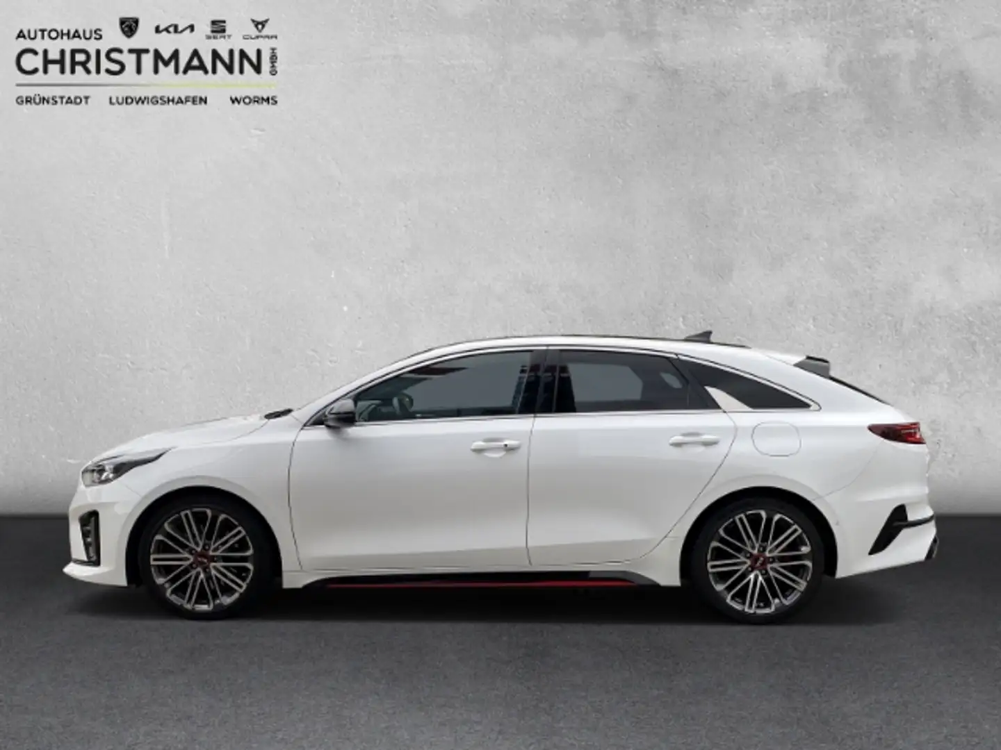 Kia ProCeed / pro_cee'd GT 1.6 T-GDI *PANORAMADACH*KOMFORT-PAKET* Blanc - 2