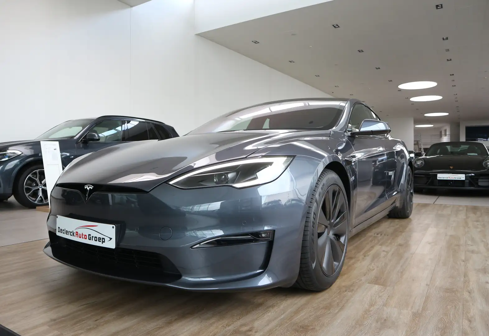 Tesla Model S LONG RANGE*SPLINTERNIEUW*2023*ZONDER INSCHRIJVING! Gri - 1