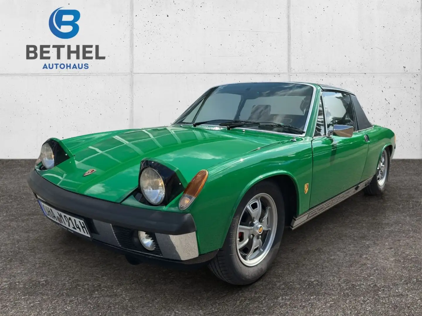 Porsche 914 /4 2.0 " sehr gepflegt " Vollleder Vert - 1