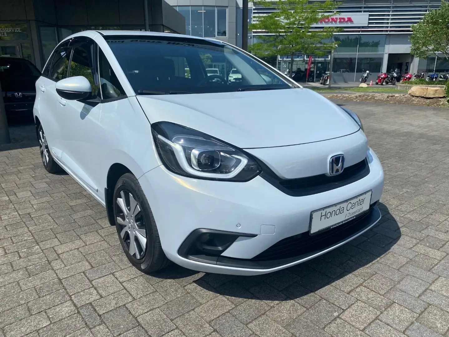 Honda Jazz 1.5 Hybrid Elegance Winterr.|RFK|Nebel Weiß - 1