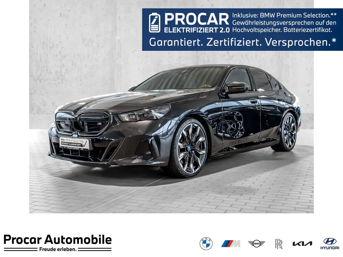 BMW i5 M60 xDrive AHK Pano DAProf PAProf Bowers & Wilkins Zwart - 1
